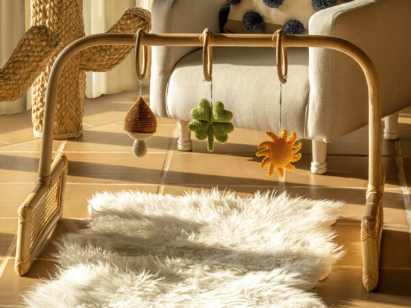 Rattan Baby Gym